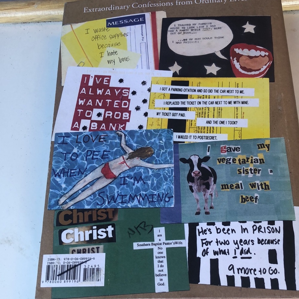 PostSecret: Extraordinary Confessions from Ordinary Lives
